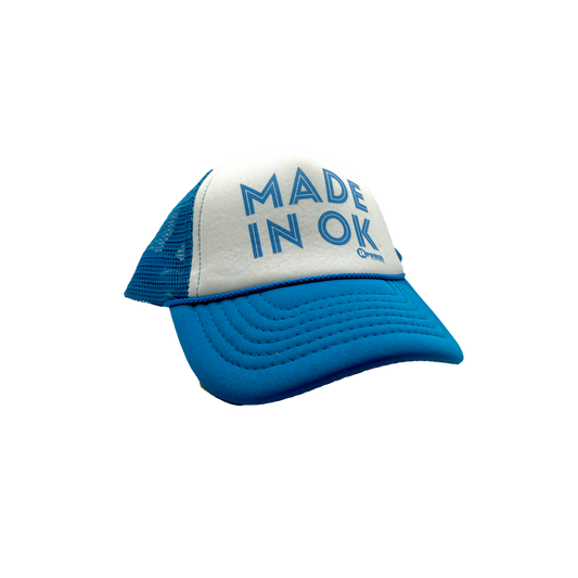Made In OK Blue Kids Hat